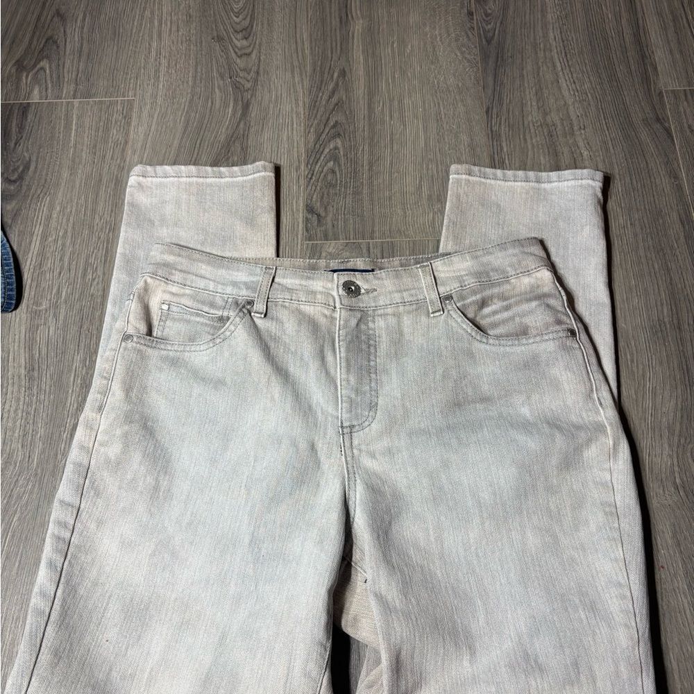 Bandolino Light Wash Straight Leg Jeans Size 10 EPC